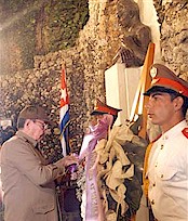 Last Night First Vice President Cuban's Raúl Castro Led the Traditional March of the Torches